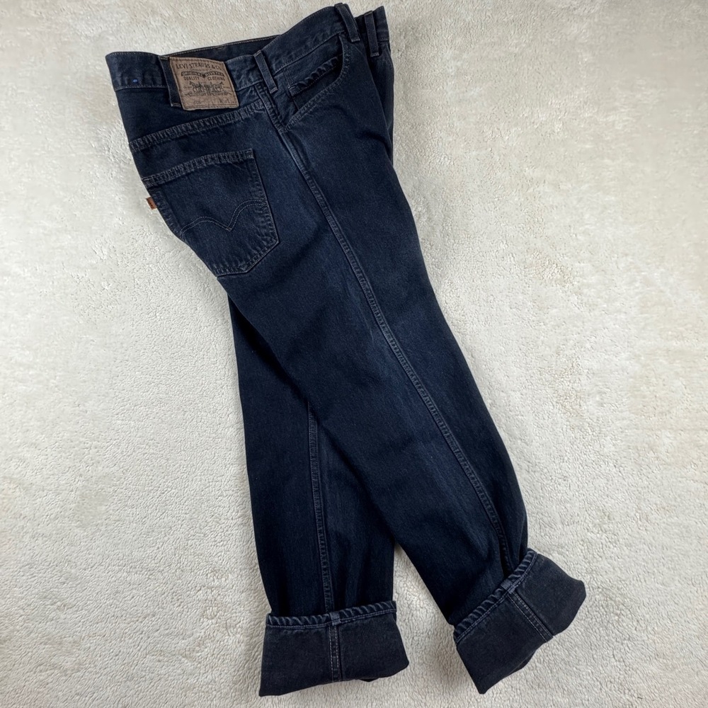 Vintage "Big E" Orange Tab Levi's‎ 606 Men's Jeans 36X34 Made in USA